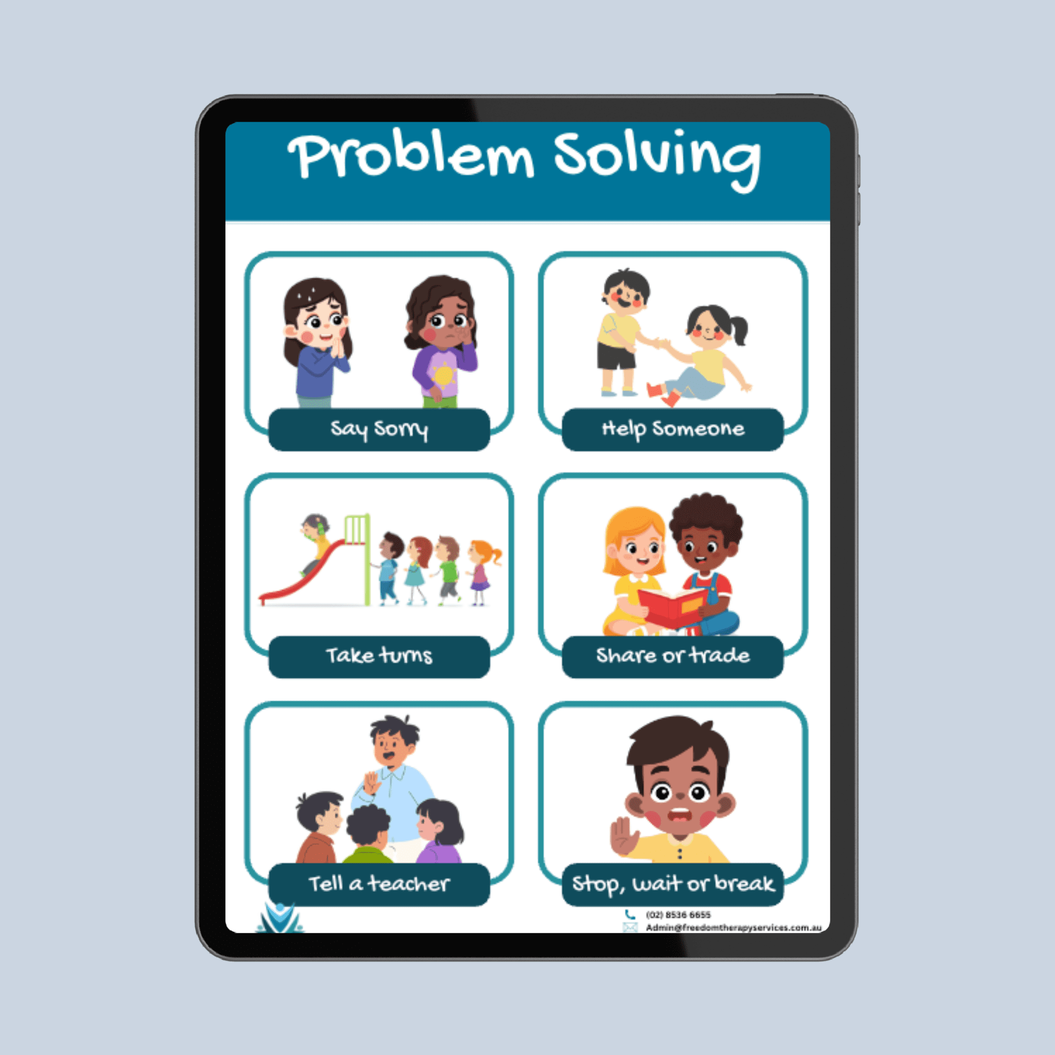 cover for problem solving for kids